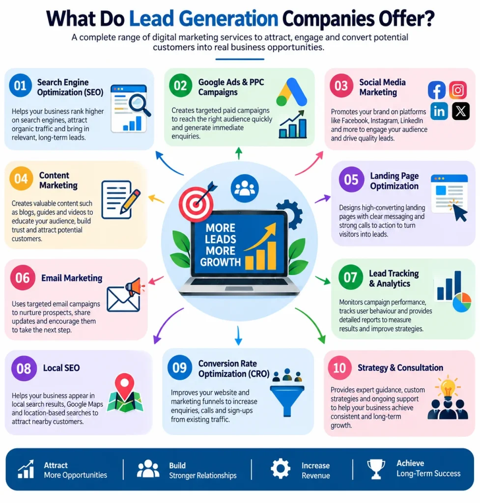 What Do Lead Generation Companies Offer?

