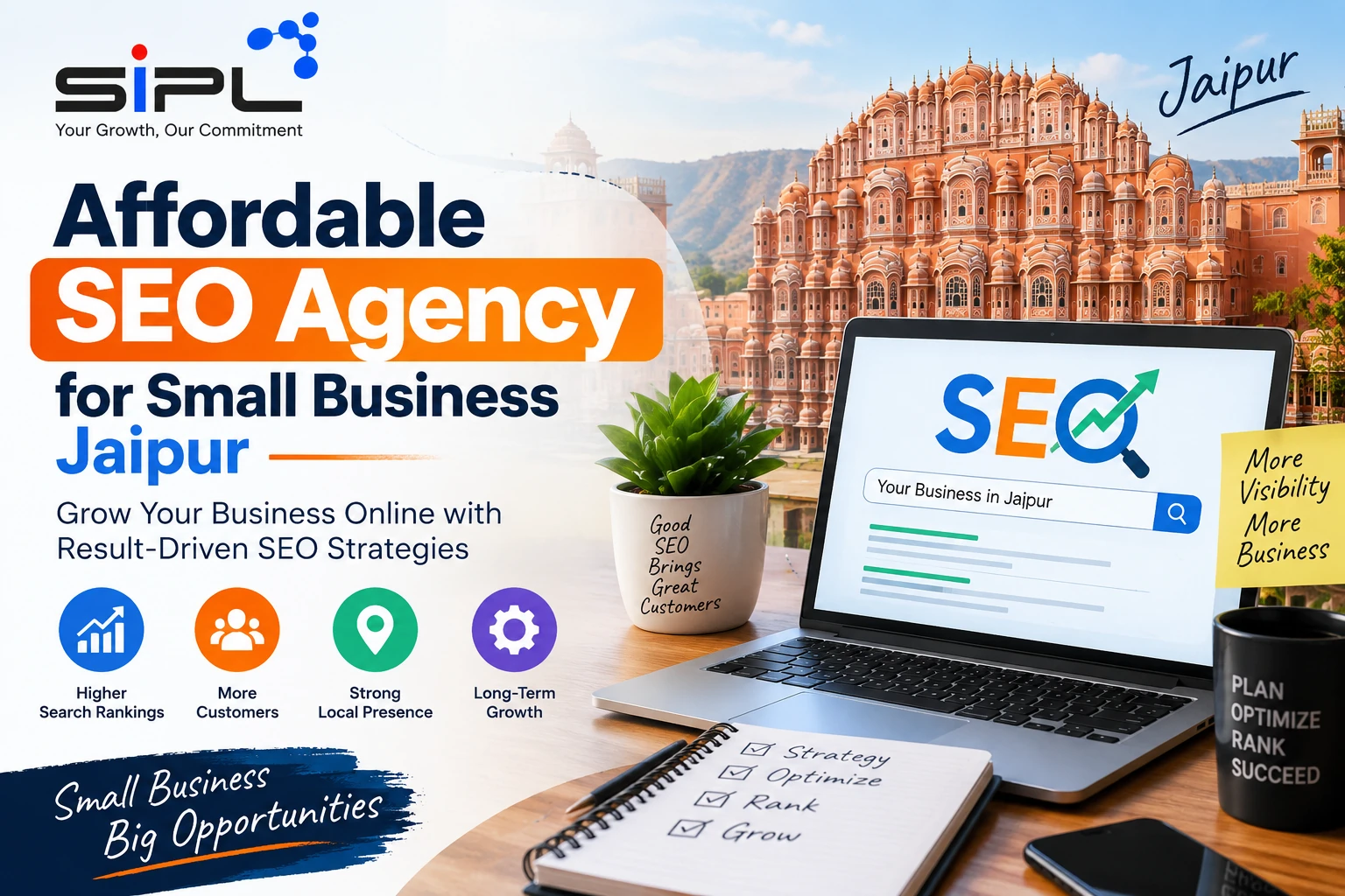 Affordable SEO Agency for Small Business Jaipur